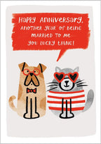 Another year of being married to me - Anniversary Card