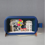 Dachshund - 3d pop up Birthday card