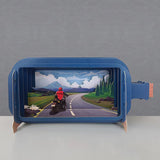 Motorbiker - 3d pop up card