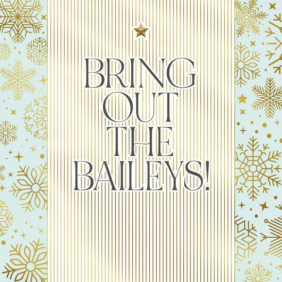 Bring out the Baileys -Christmas card list