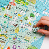 British Isles Map 1000 Piece jigsaw puzzle