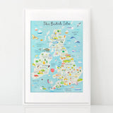 British Isles Map 1000 Piece jigsaw puzzle