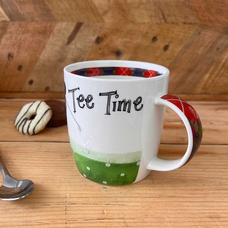 Alex Clark Mug & Coaster Set - Tee Time