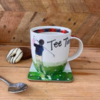 Alex Clark Mug & Coaster Set - Tee Time
