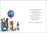 Special Boyfriend birthday card - Jonny Javelin