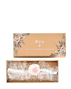 Wedding Garter in giftbox