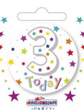 3rd birthday badge