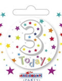 3rd birthday badge