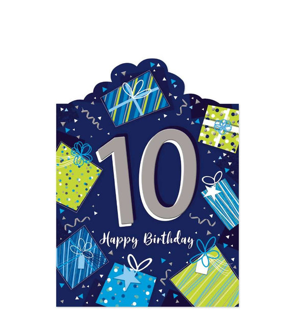 10th Birthday card