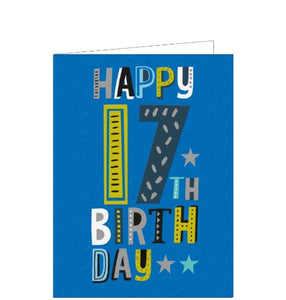 17th birthday card