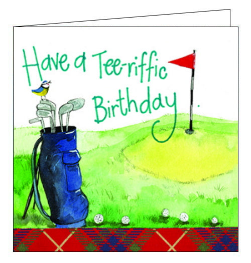 Golf Bag - Alex Clark cards