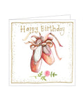 Ballet shoes - Alex Clark birthday card
