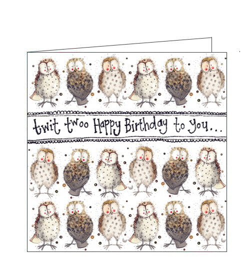 Twit Twoo Happy Birthday to You - Alex Clark cards