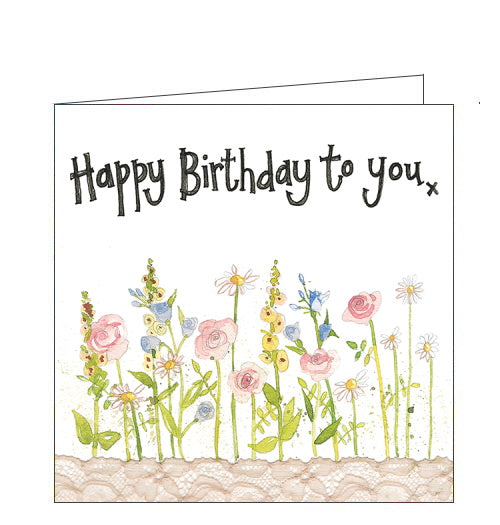 Meadow Flowers - Alex Clark card