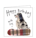 Spaniel Birthday card - Alex Clark cards