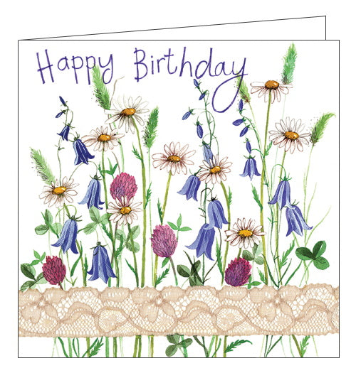 Alex Clark cards country flowers birthday card