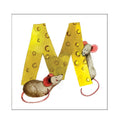 Alex Clark m mouse alphabet tile