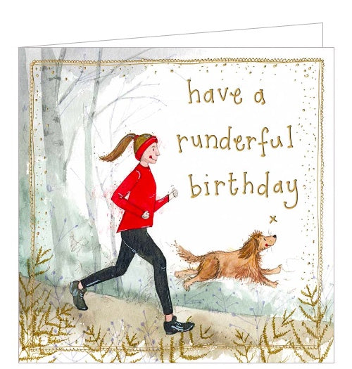 Running cards, birthday cards for runners, marathon good luck cards, r ...