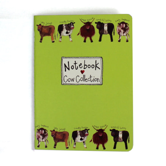 Alex Clark soft backed notebook cow collection