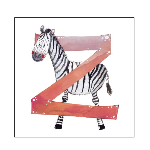 Alex Clark z zebra alphabet tile