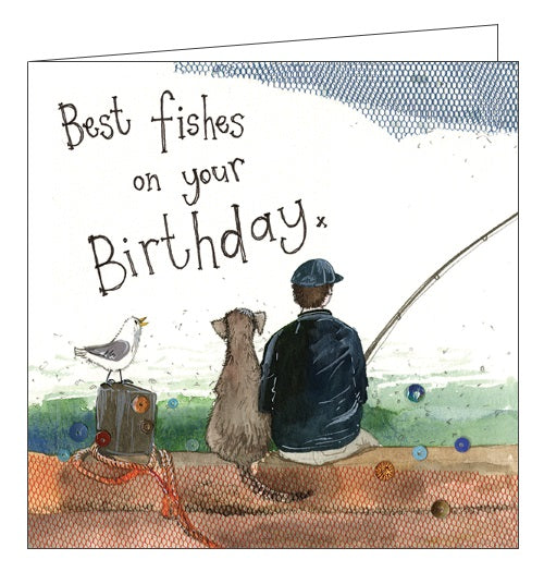 Alex Clark for him Happy Birthday best fishes on your Birthday fishing Happy Nickery Nook