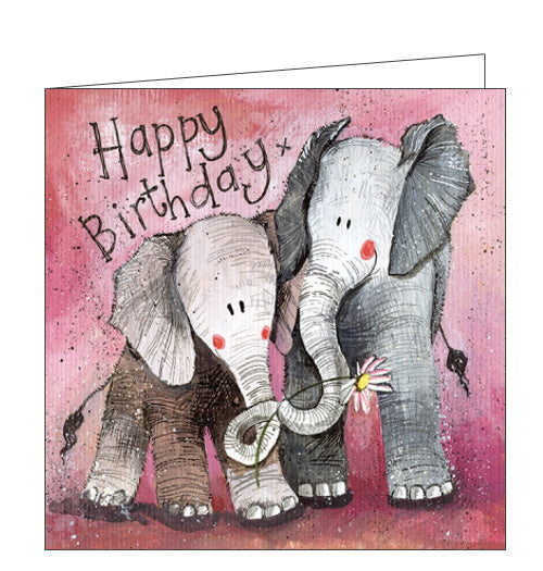 The Two Nellies - Alex Clark Birthday Card