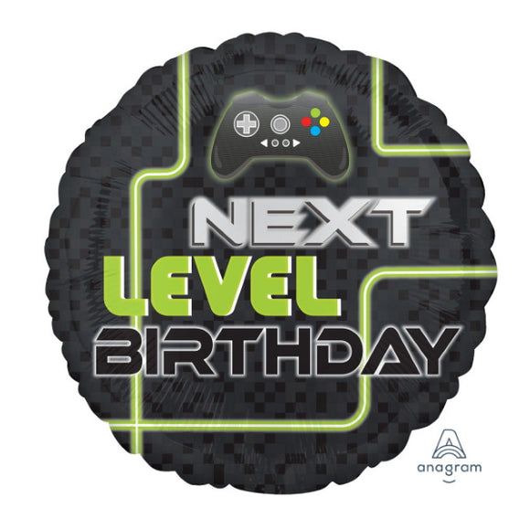 Next Level Birthday - Helium Balloon