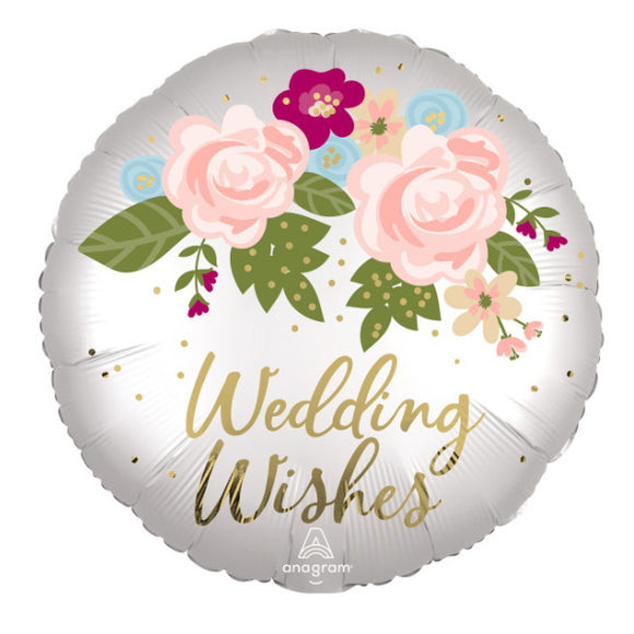 Wedding Wishes - Helium Filled Balloon