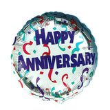 Happy Anniversary Helium Balloon - Various Designs