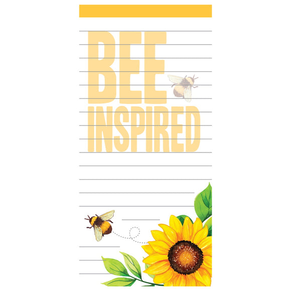  Bee Inspired - Magnetic Listpad