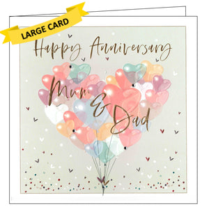 Belly Button bellybutton card mum and dad anniversary card