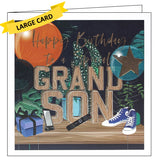 Belly Button luxury grandson birthday card