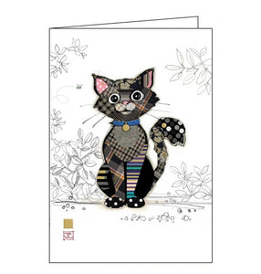 Bug Art Jane Crowther kasper kitten cat blank card Nickery Nook