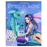 This sticker book from Top Model's Dragon Love range has 20 lavishly illustrated background pages of various magical worlds ready for you to add the top model crew and their magical pets. This book comes with 3 double pages full of colourful stickers. The front cover of this sticker book is decorated with a beautiful blue dragon