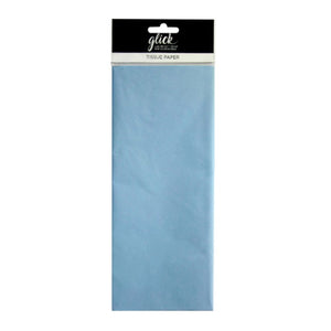 Glick baby blue tissue paper
