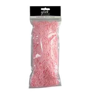 Glick baby pink shredded tissue paper