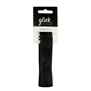 Glick black 2m ribbon