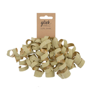 Gold Curl Swirl - gift wrapping
