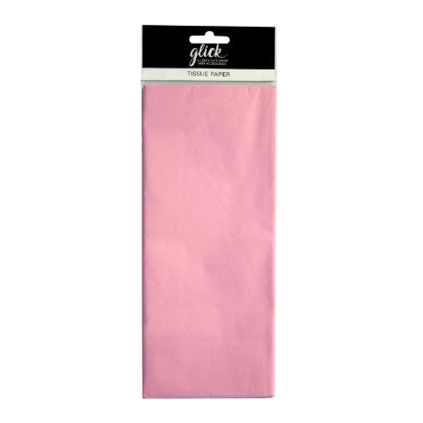 Glick light pink pale pink tissue paper