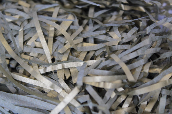 Silver Shredded Tissue Paper