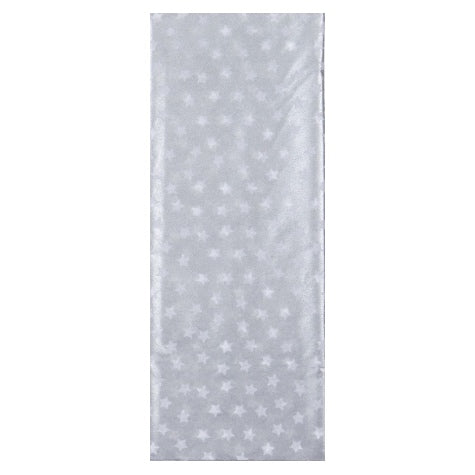 This pack of metallic silver tissue paper is perfect for wrapping gifts, cushioning delicate items and adding a pop of colour to Christma gift bags.