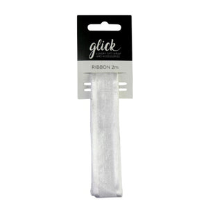 Glick white 2m ribbon