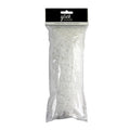 This packet of white shredded tissue paper is perfect for cushioning delicate items and adding a pop of colour to gift bags and homemade hampers.