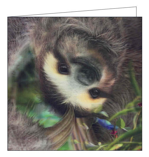 Hanging Around - 3d greetings card
