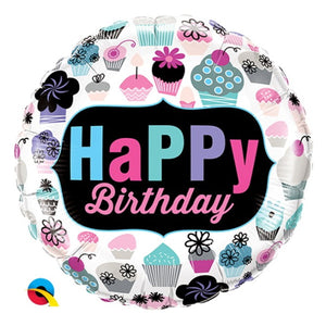 Happy Birthday - Helium Filled Balloon