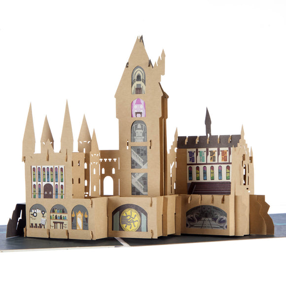 Hogwarts Castle - Harry Potter 3d pop up card