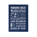 Yorkshire Rules tea-towel
