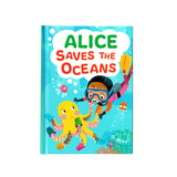 You can lead the charge, Alice. It's your time to be brave. Be the Guardian of the Seas and save the rolling waves.  These personalised story books are both fun and educational. Written by J. D. Green, with illustrations by Ela Smietanka this children's story book makes you the star with an important story about saving the oceans and understanding the cost of single-use plastics.