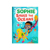 You can lead the charge, Sophie. It's your time to be brave. Be the Guardian of the Seas and save the rolling waves.  These personalised story books are both fun and educational. Written by J. D. Green, with illustrations by Ela Smietanka this children's story book makes you the star with an important story about saving the oceans and understanding the cost of single-use plastics.