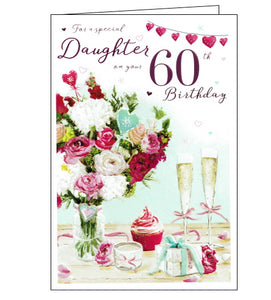 ICG 60th birthday card for daughter